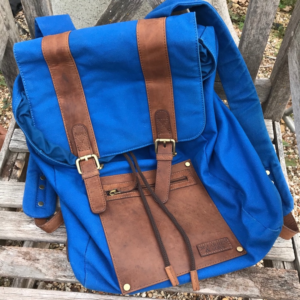 McCarren & Sons Royal Blue Backpack